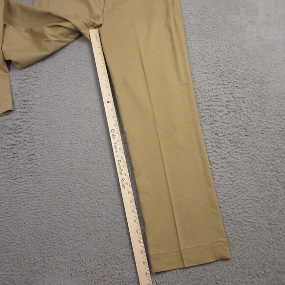 Polo Ralph Lauren Mens Stretch Straight Fit Chino Pants size 35 x 30 Khaki Slack - Picture 8 of 10